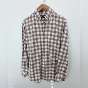 Men's Cremieux Plaid Button Down Size M